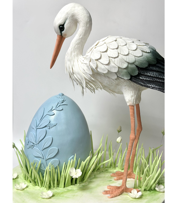 Торт на заказ «Аист»