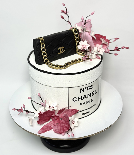 Торт на заказ «Chanel»