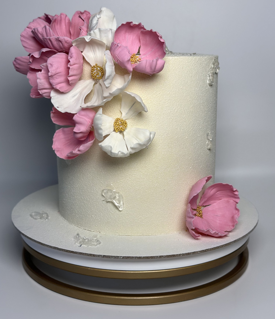 Торт на заказ «Цветочный изыск»