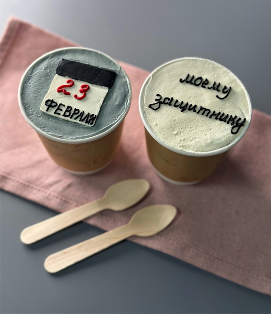 Десерт в стаканчиках