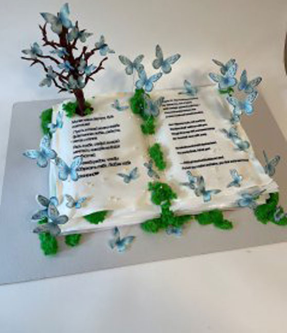 Торт на заказ «Книга желаний»