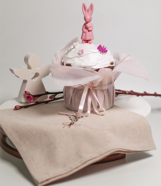 Кулич малый с зайкой