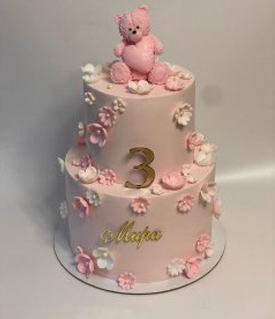 Торт на заказ «На три годика»