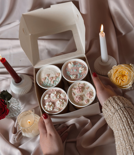 Набор 4 десерта в стаканчике