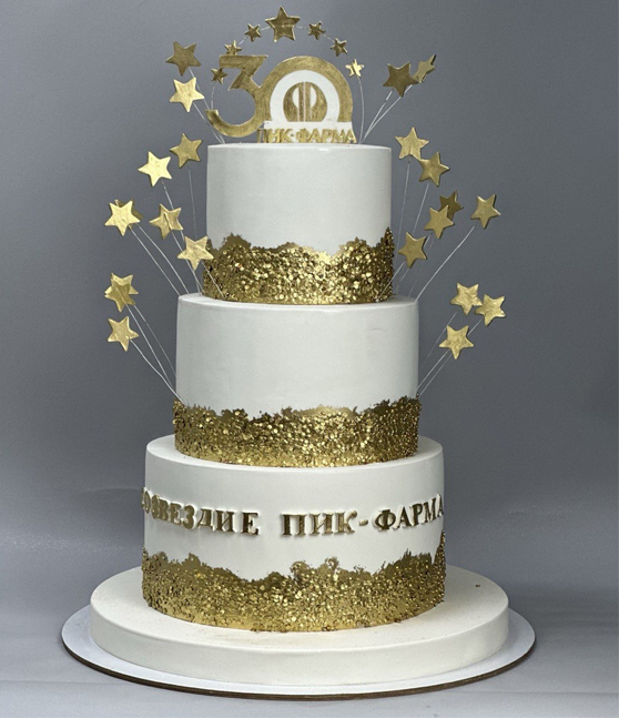Корпоративный торт «ПИК ФАРМА»