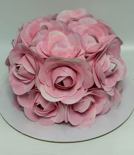 Торт «Розовые розы»