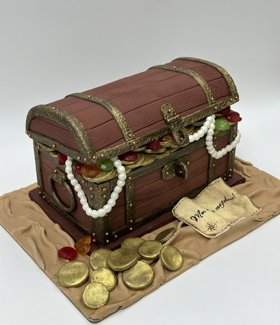 Торт на заказ «Сокровища»