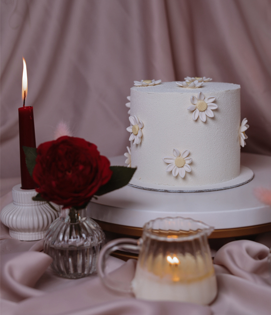 Торт на заказ «Ромашки»