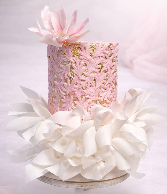 Торт на заказ «Розовая роскошь»